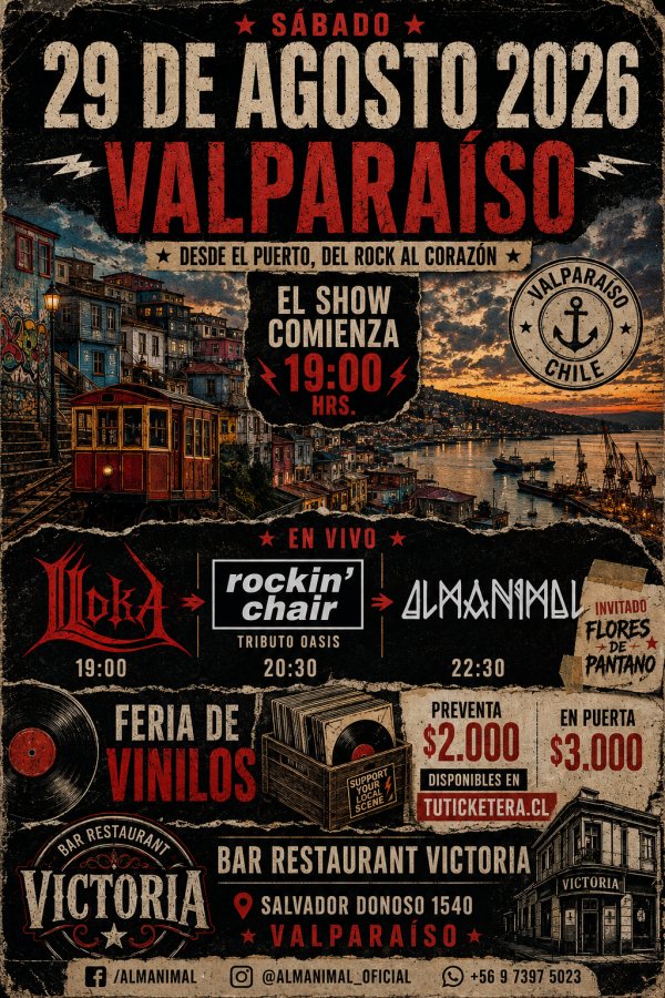 Desde el puerto rock al corazon